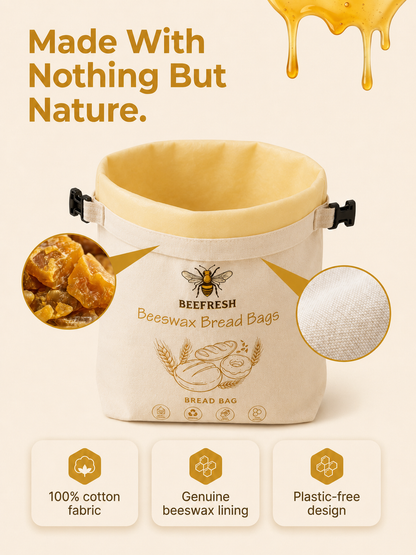 BeeFresh™ Beeswax Bread Bags